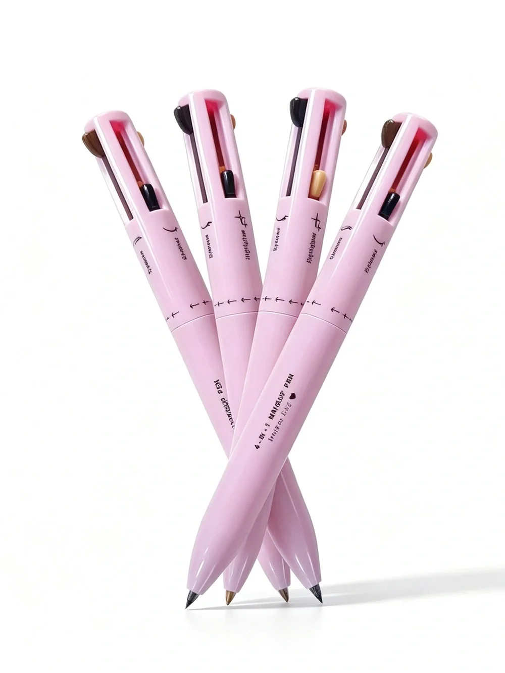 4-in-1 Makeup Pen — Pink Portable Multi-Tool